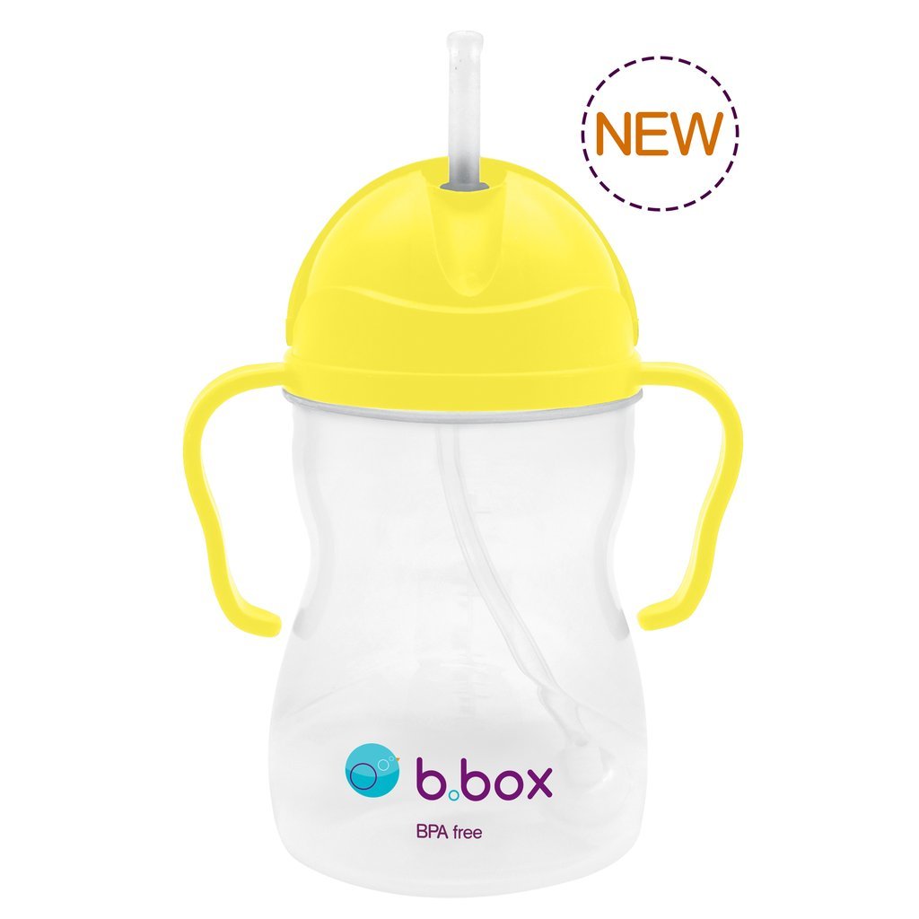 sippy_01_yellow-NEW_x1024_c21bc841-5497-44ae-b42a-34b91ac93375_1024x1024 Ποτηράκι με Καλαμάκι B.Box - Image 1