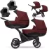 Πολυκαρότσι διδύμων Kunert BOOSTER 3 in 1 Bordo