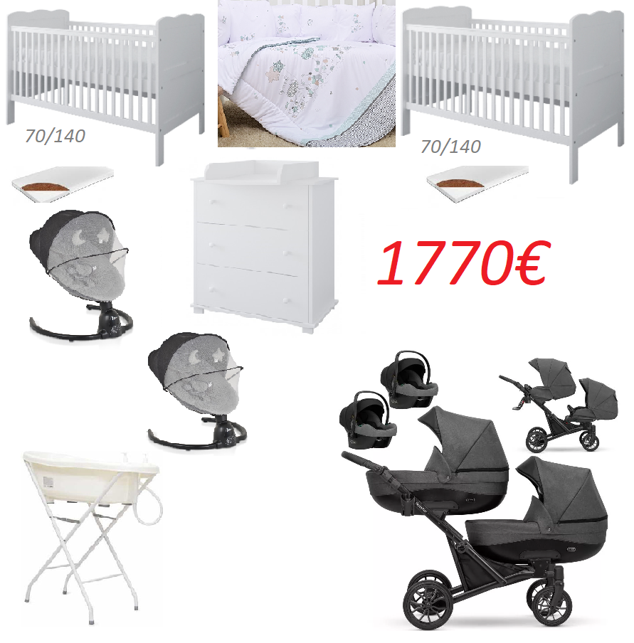 gfn ud ioyulpo Βρεφικο πακετο διδυμων Bell Comfort - Image 1