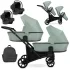 Πολυκαροτσι Διδυμων Kunert Brav Duo 3 in 1 Mint