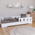 Κρεβατι Montessori Noa White  90/200cm